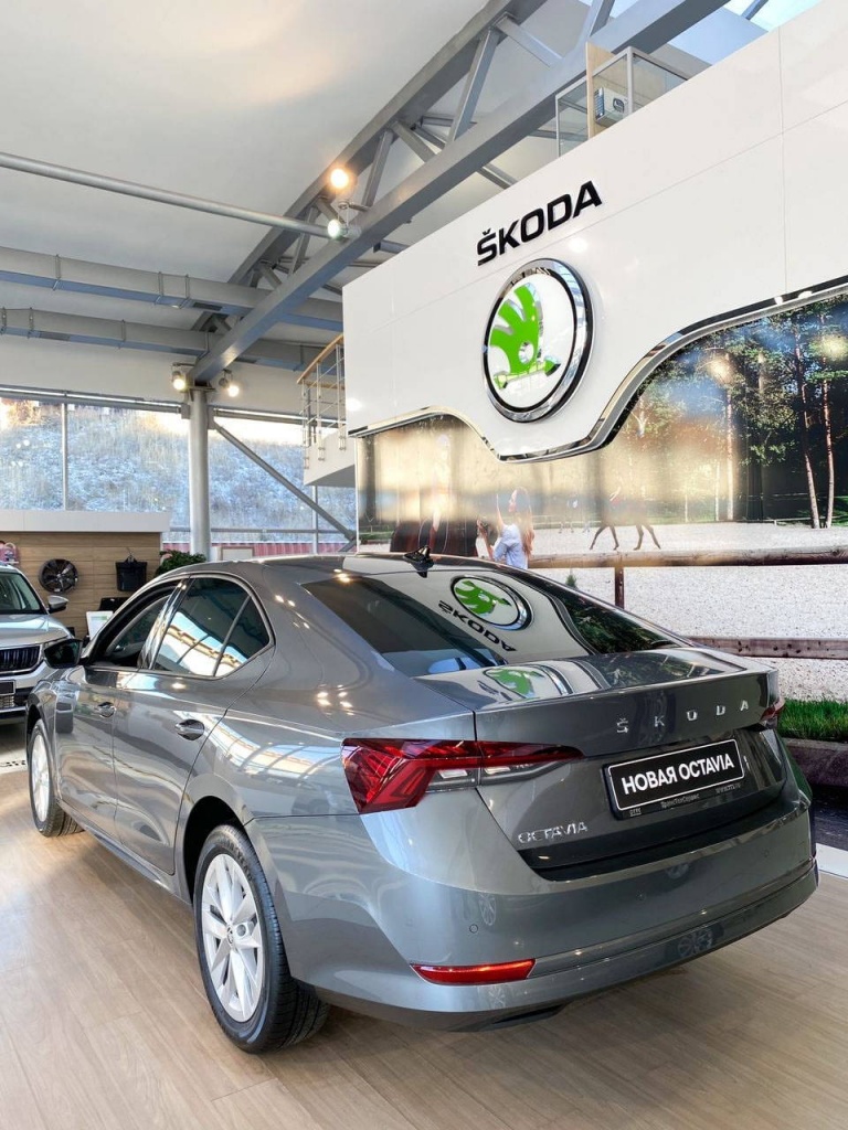 Новое поколение бестселлера ŠKODA OCTAVIA А8 уже в автосалонах ТТС